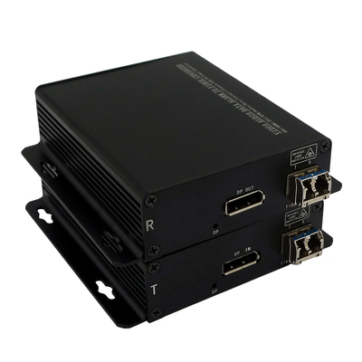 4K DisplayPort over Optical Fiber to 10 Kilometer