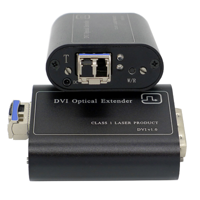 4K DVI over SM Fiber Optic Extender