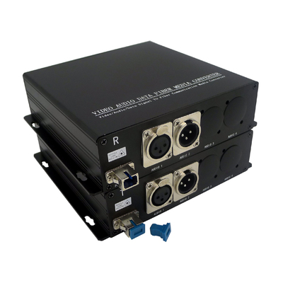 1 Ch Bi-directional Balanced Audio over Fiber