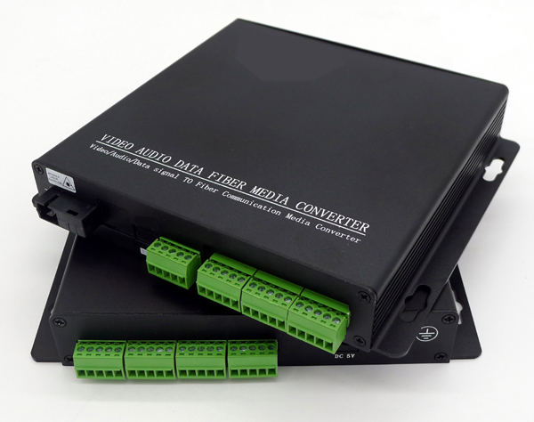 8/4/2 Ch Bi-directional Contact Closure over fiber