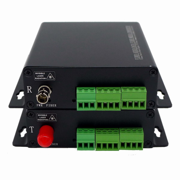 RS-232, RS-422, RS-485 over 1 Optical Fiber